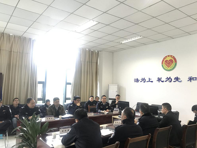 市公安局渝北分局调研组赴仙桃派出所调解室调研，重庆律师参与社会治理